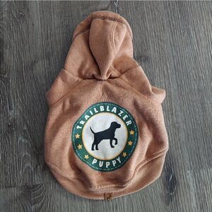 Hotel Doggy Brown Trailblazer Puppy Hoodie XS